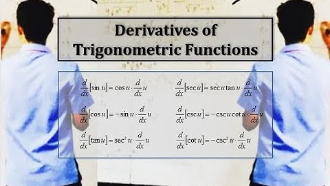 Derivatives of Trigonometric Functions