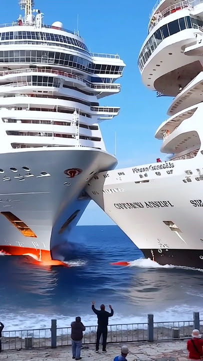 'Massive Cruise Ship Collision — AI Made This!'