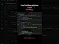 Season 1 Lesson 17 Part 8   Your First Steps in Python Tuples For Safety