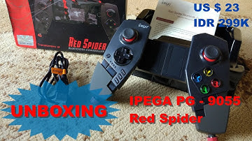 ipega PG 9055 - Red Spider Bluetooth Controller Unboxing
