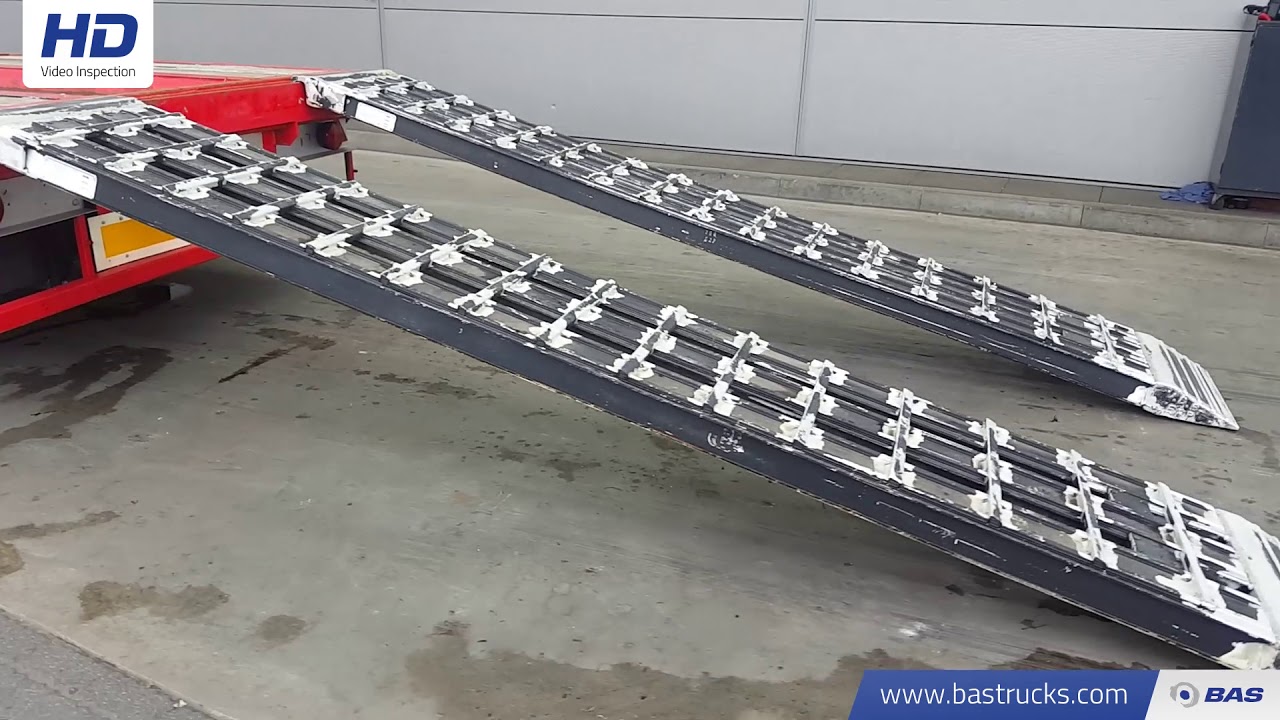 70097823 Fruehauf Hartholz-Boden Steelsuspension D 25 M - YouTube