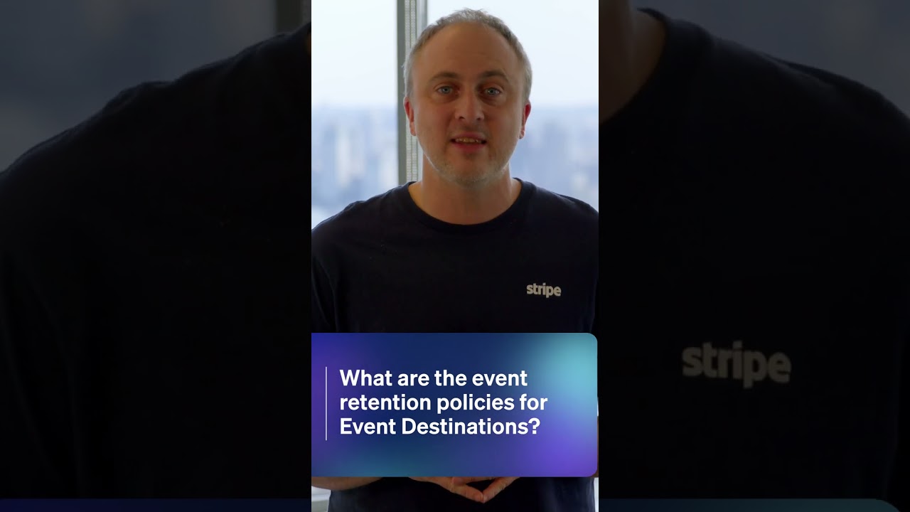 What are the event retention policies for Event Destinations?