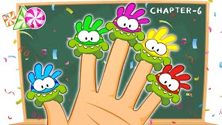 Back To School With Om Nom Supernoms Finger Family Nursery Rhymes Learn With Om Nom