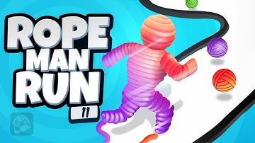 Rope Man Run Max Levels - Gameplay (Android, iOS) | New Update
