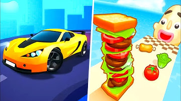 Sandwich Runner | Race Master 3D - All Level Gameplay Android,iOS - NEW APK UPDATE