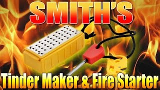 Smith s Natural Tinder Maker and Fire Starter