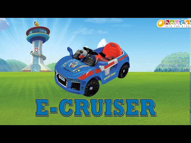 nickelodeon paw patrol e cruiser