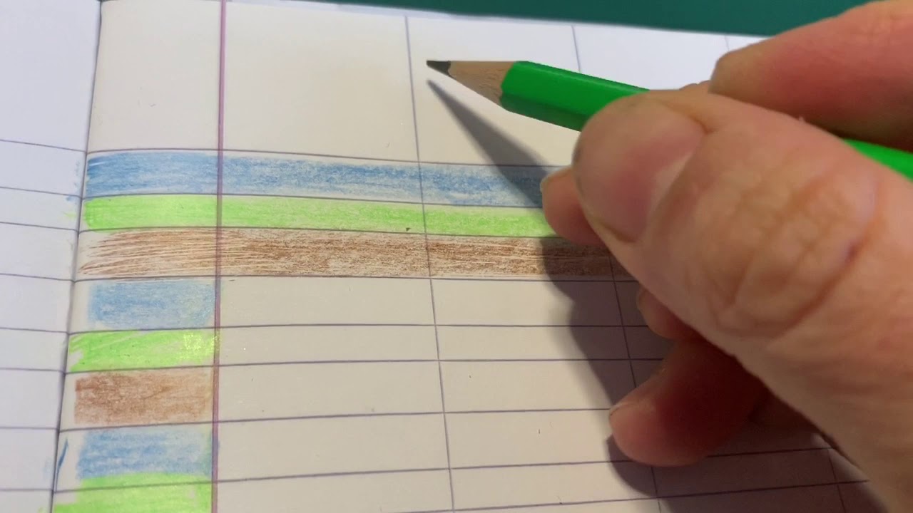 Corsivo sul quaderno- le punte IUTP