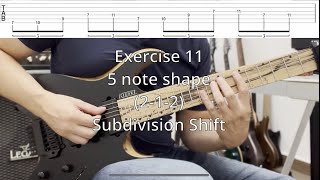 Information Exercise 11 - 5 note shape (2-1-2) subdivisions News