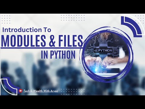 Introduction To Modules and Files in Python 🐍|| #python #codingtips #youtube #learnpython #subscrib