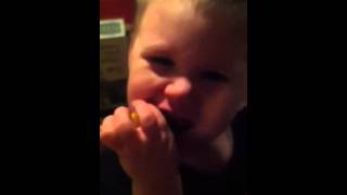 Henry Eating A Lemon