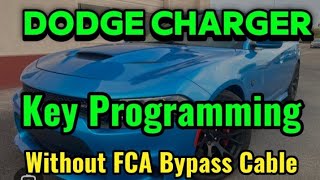 Celebrity Dodge Charger Key Programming Without FCA Bypass Cable & Its Challenges Using Autel IM508 Profile