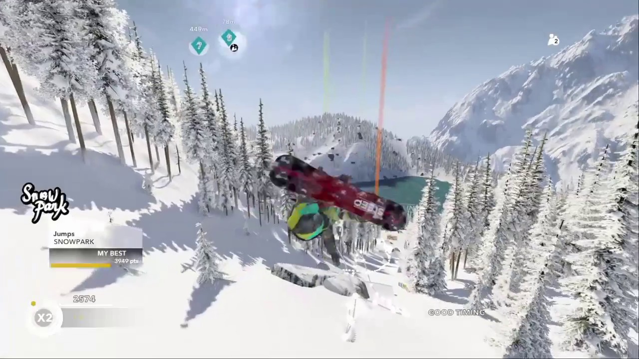 Steep Epic Runs And Fail Montage