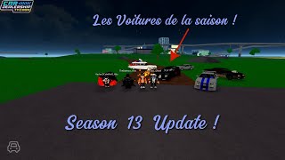 La Saison 13 est arriver sur Cdt