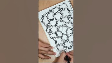 Zentangle Patterns🌸🌸🌸🌸🌸🌸🌸 #zentangle #zentangleart #zendoodles #floral #flowers