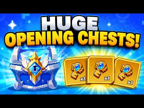 DICERO!: HUGE OPENING CHESTS! A LOT OF GOLDEN KEY!