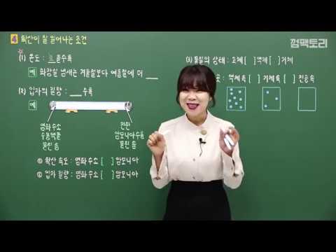 [중등인강/중등과학] 입자의 운동_확산이 잘 일어나는 조건 - 수박씨닷컴 안현정선생님