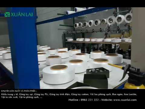 Cung cấp máy sản xuất thun khẩu trang y tế