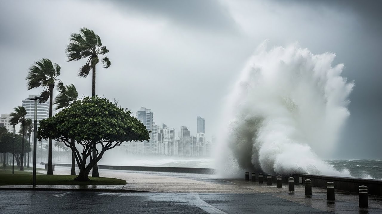 Ocean Waves + Rain + Thunder | Powerful Sleep & Stress Relief Sounds