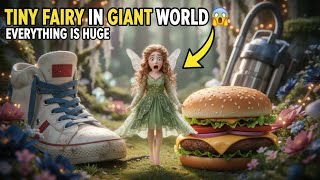 Tiny Fairy in Giant World 😱 Everything is HUGE! Full Magical Fairy Story Adventure 🧚‍♀️✨