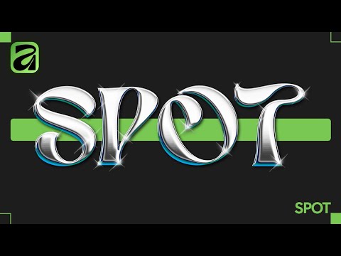 How to Make Ultra Realistic Chrome Text in Affinity