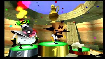 Crash Team Racing Part 7 - Adventure Mode with Cortex 1/6 (N. Sanity Beach)