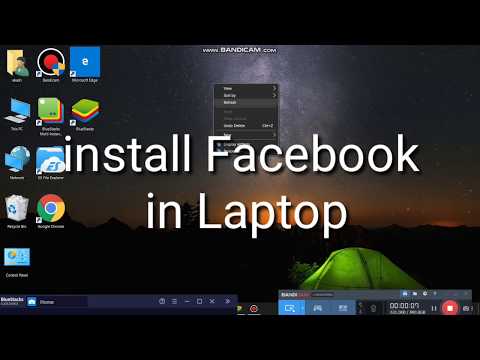 How to install Facebook in laptop 2020 || Download Facebook in PC