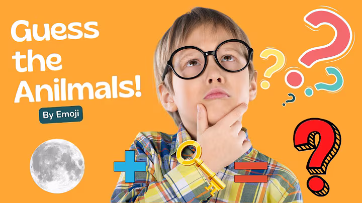 Can You Guess The ANIMAL By Emoji | Fun Quiz for Kids