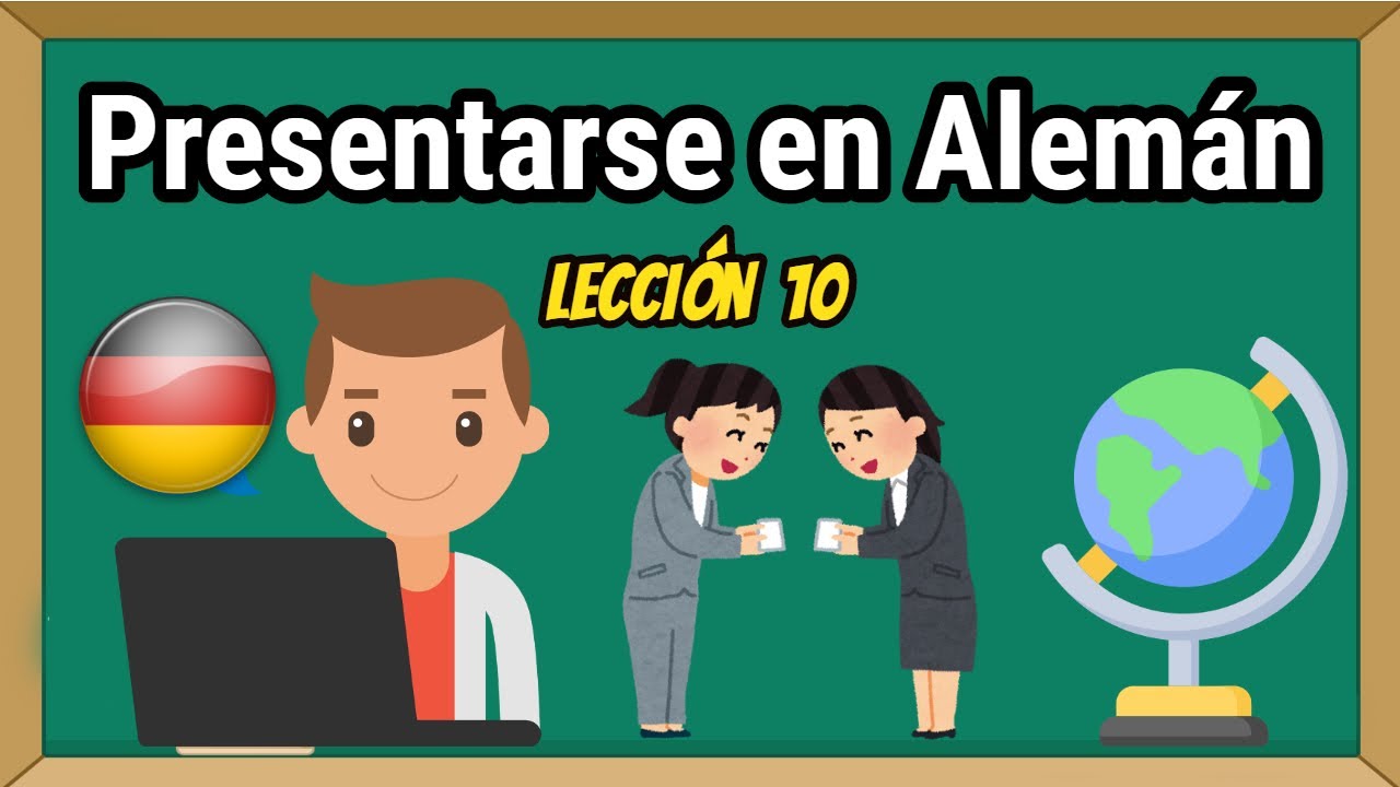 Presentarse En Alem n Lecci n 10 Alem n B sico YouTube