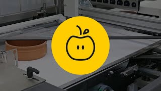 Verpacken von Joghurt in Tontöpfen auf beck-Multiplex MP 240 XP und beck-Schrumpftunnel HV 602 HPLS