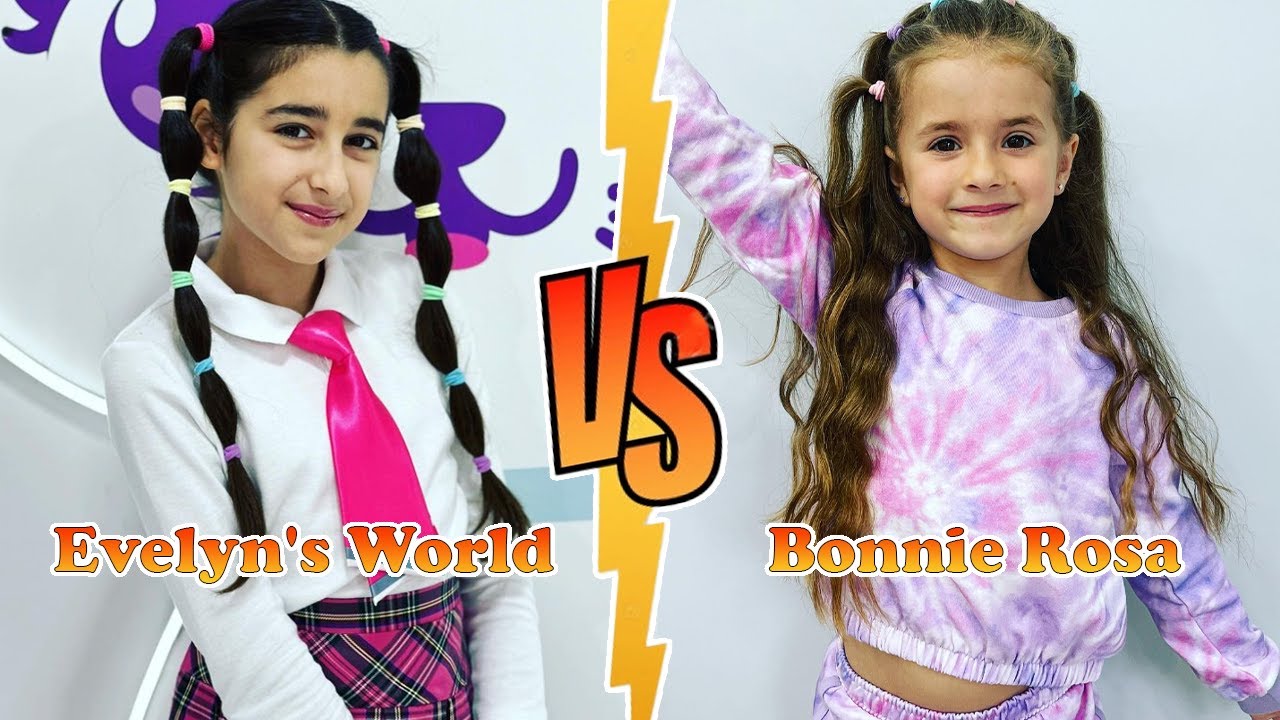 Evelyn s World VS Bonnie Rosa Transformation 2024 From Baby To Now 