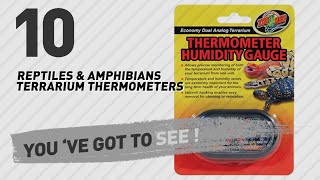 Top 10 Reptiles & Amphibians Terrarium Thermometers // Pets Lovers Channel Presents: