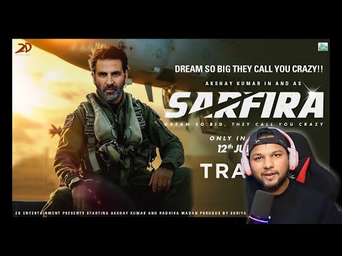 Sarfira – Official Trailer | Sid Reaction