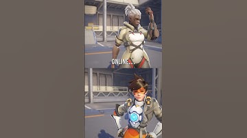 Totally Real Sojourn and Tracer interaction - Overwatch 2