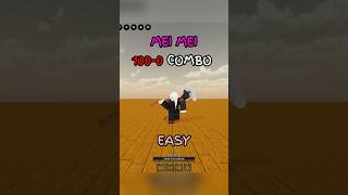 MEI MEI ONE SHOT COMBO #roblox #jujutsushenanigans #jjs