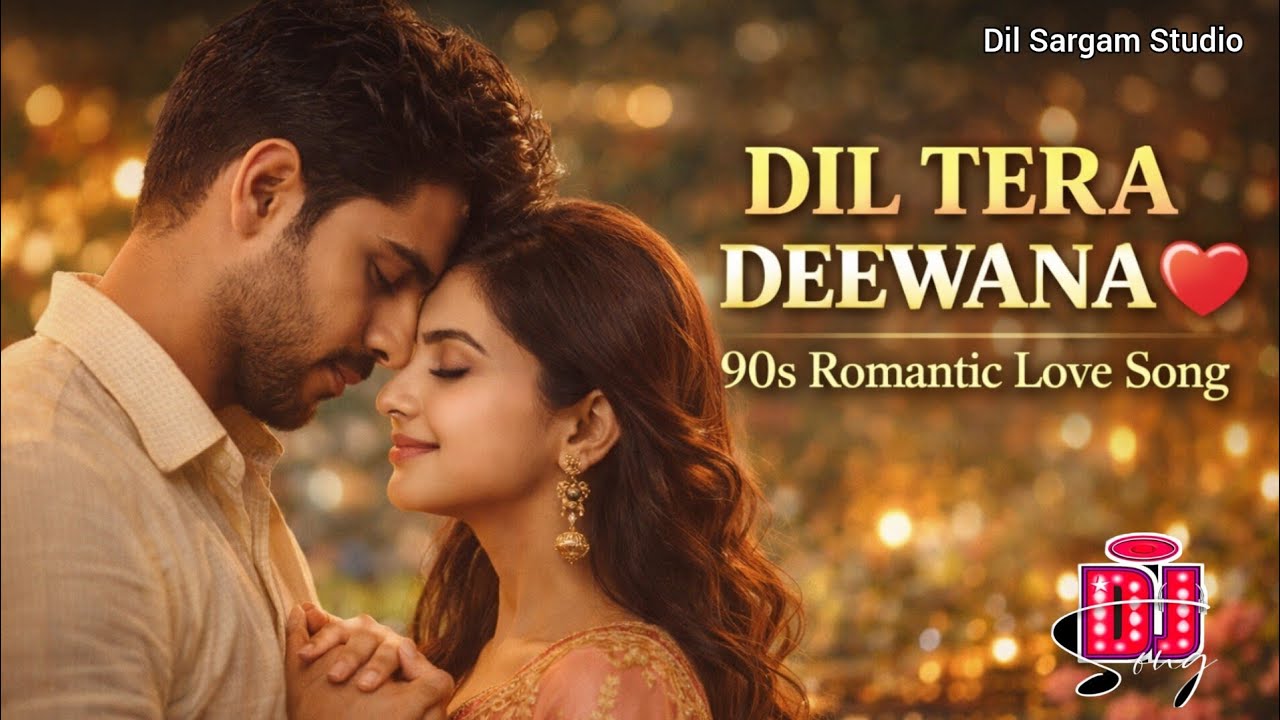 #video Dil Tera Deewana |  Romantic Hindi Song | Hindi Love Song |Dil Sargam Studio #hindilovesong 