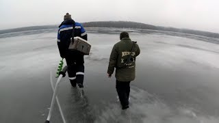 Первая рыбалка со льда сезона 2017-2018