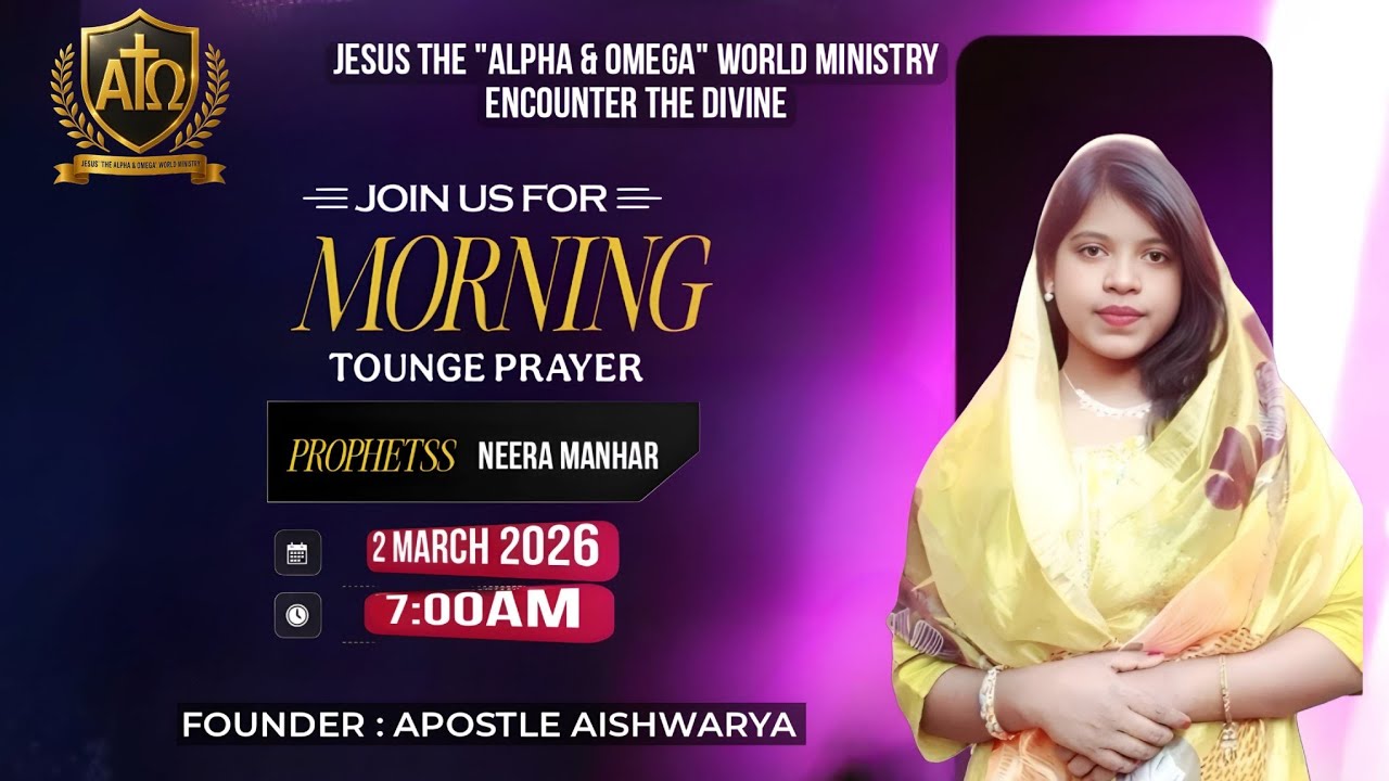 morning Tongue prayer