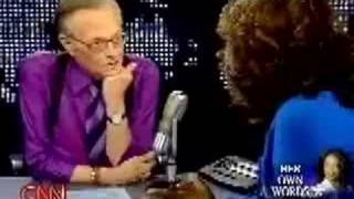 Oprah endorses Barack on Larry King