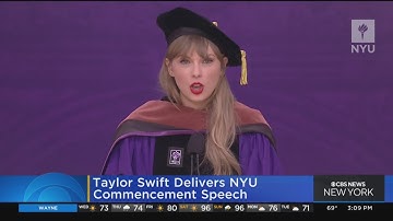 Watch: Taylor Swift commencement address to NYU class of 