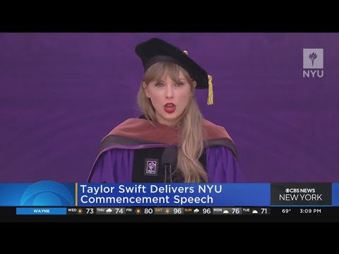 Watch: Taylor Swift commencement address to NYU class of '22