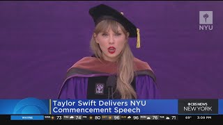 Watch: Taylor Swift commencement address to NYU class of '22