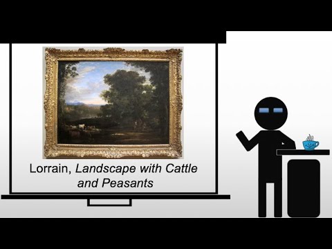 When Was Lorrains Pastoral Landscape Made?