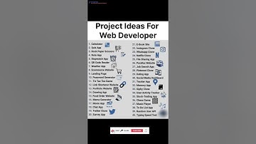 40 Project Ideas for Web Developers | Level Up Your Coding Skills with Einzigartige