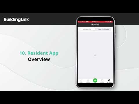 【Tutorial】Resident App - Overview | BuildingLink International