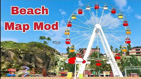 Beach Map Mod #tourmode #bussid #howtoadd #bussidupdate #mapmod #ets2 #zarchivermod