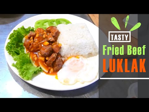 How To Cook Tasty Fried BEEF With Rice Lok Lak