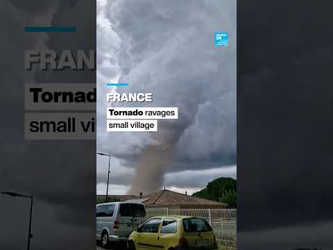 France: Tornado ravages small village • FRANCE 24 English