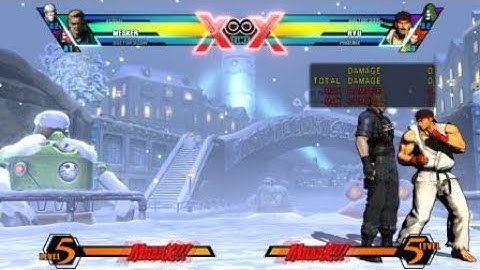 ULTIMATE MARVEL VS. CAPCOM 3 wave dash