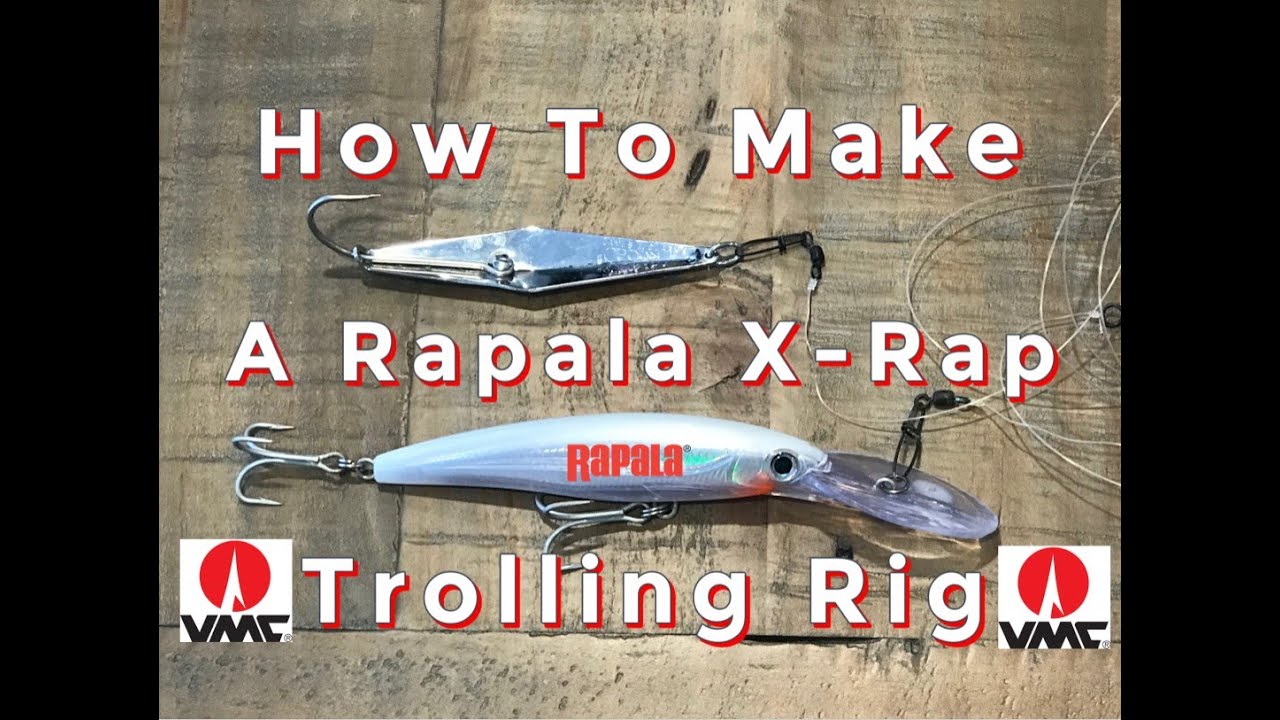 How To Make The Ultimate Rapala X-Rap Trolling Rig For Striped Bass , Tuna  & Kingfish! 